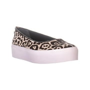 Womens Calvin Klein Janie Platform Sneakers, Winter Leopard, 9.5 US / 40 EU