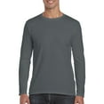 thumbnail image 2 of Gildan Mens Soft Style Long Sleeve T-Shirt, 2 of 5
