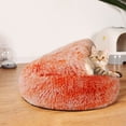 thumbnail image 2 of HOMBOTI Cat Bed Large Clearance Washable Fluffy Plush Pet Beds Pet Bed for Puppy and Kitten, 2 of 3