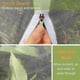 thumbnail image 3 of 2 Pcs Fruit Tree Netting with Zipper & Drawstring, 6ft x 6ft Insect & Bird Netting for Garden Protection, Ultra-Fine Mesh Garden Netting Pest Barr_i*, 3 of 5