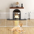 thumbnail image 4 of Patiojoy 8 Panels Safety Gate Metal Playpen Fence Pet Barrier, 4 of 10