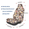 thumbnail image 3 of Fotbe lips record rock Skull Funda para Asiento de Auto con Estampado – Impermeable y Antisudor – Ajuste Universal, Lavable a Máquina, Antideslizante (1 Pieza), 3 of 5