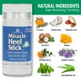 thumbnail image 3 of Miracle of Aloe’s Miracle Heel Stick - Quick Relief for Rough, Dry, Cracked Heels - Intensive Therapeutic Balm for Severe Dry Feet Treatment & Heel Repair - Restorative Pure Aloe Vera Gel 2.5oz, 3 of 7