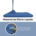 thumbnail image 3 of Funda Para Motorola Moto Edge 20 Molan Cano Silicon Suave Azul Marino Mas Mica 9d 2pz Molan Cano Funda de Silicon, 3 of 6