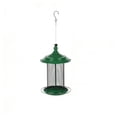 thumbnail image 2 of Hanging Bird Feeder, No Mess No Spill and Squirrel Proof Feeder, Squirrel Proof Bird Feeder with Catch Tray - Large Capacity All-Metal for Outside Hanging _ Green, 2 of 7