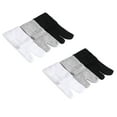 thumbnail image 5 of 6 Pairs Two finger Socks Delicate Breathable Decorative Socks, 5 of 8