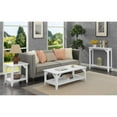 thumbnail image 4 of Convenience Concepts Table Basse Winston avec Étagère en Finition Bois Blanc, 4 of 7