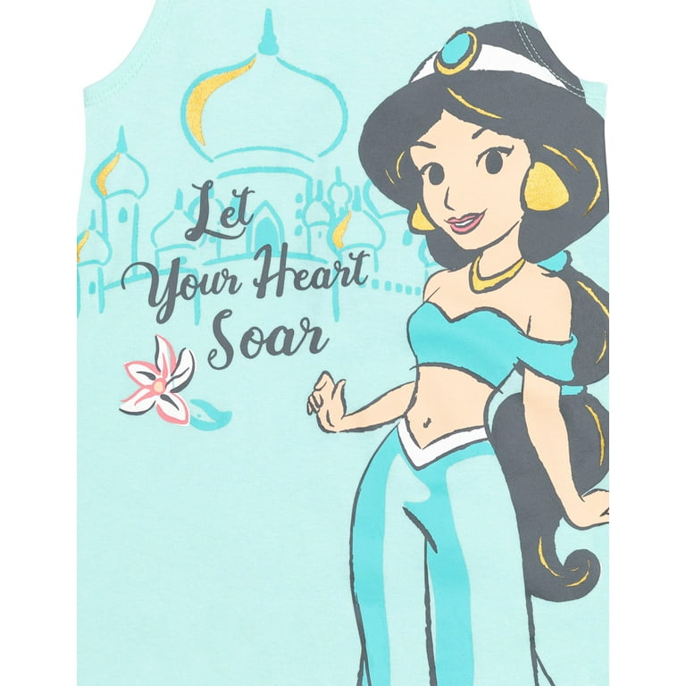 Disney Princess Jasmine Newborn Baby Girls Romper and Headband Newborn to Toddler