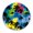 Multicolor#4, variant on Round Printed Microfiber Beach Towel Super Colorful Bath Towel Sandproof Beach Blanket Beach Mat Multi-Purpose Towel For Travel Swimming Pool