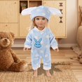 thumbnail image 6 of Darzheoy Reborn Baby Doll Clothes 2pcs Outfit Set 12 inch Doll Clothes Simulation Doll Clothes Toy Gift Puzzle Class Play House, 6 of 6