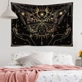 thumbnail image 2 of Tapiz de pared con diseño de mariposas, microtela, 150 x 130 cm, estética ambiental, 2 of 3