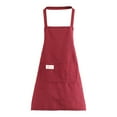 thumbnail image 1 of Fashionable Kitchen Apron Suitable For Home Cooking Breathable Restaurant Apron Long Sleeved Design, 1 of 8