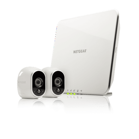 Arlo Security Camera System - 2 Wire-Free HD Cameras, Indoor/Outdoor, Night Vision (VMS3230)