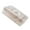 Transparent coffee, variant on Storage Container Box with Handle, for Art Craft Scrapbooking Supplies Document Stationery