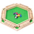 thumbnail image 1 of Juego de mesa Fowreny Shut The Box Dice para 2-6 jugadores, 1 of 7