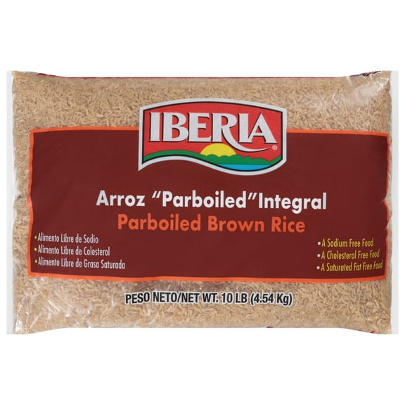 Iberia Parboiled Brown Rice 10 lb