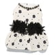 thumbnail image 3 of Vestido De Princesa Para Mascotas, Elegante, Suave, Fácil De Limpiar, Negro, Floral, Cómodo Vestido Para Perros Para Bodas ANGGREK  Otros, 3 of 8