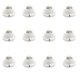 thumbnail image 1 of 12Pzas Tablero Interior Bombilla T4.2 12V 1206-SMD LED Azul Hielo Coche, 1 of 1