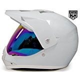 HHH DOT Youth & Kids Helmet for Dirtbike ATV Motocross MX Offroad Motorcyle Street bike Snowmobile Helmet with VISOR (Large,
