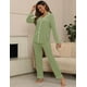 thumbnail image 5 of Conjunto de pijama ZMJ, pantalones largos de manga larga de 2 piezas, talla M, 5 of 7