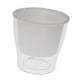 thumbnail image 1 of Cesta de flores transparente con autorriego para macetas Redondo 175 × 175 × 150 mm, 1 of 9