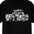 thumbnail image 2 of Creature Commandos DC Monster Characters Men's Black Short Sleeve Tee-Small, 2 of 5
