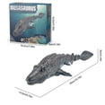 thumbnail image 2 of Realistic Mosasaurus Diving Toys For Kid Remote Control Mosasaurus Toy With Light And Water Spray For Swimming Pool Lake, 2 of 5