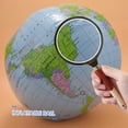 thumbnail image 3 of Inflatable Toy Globe Tellurion Training Geography Map Balloon Water Ball 40 cm, 3 of 5