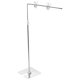 thumbnail image 3 of Stainless Steel Adjustable Poster Stand for Banner Display 1 Set Store Counter Advertisement Display Rack, 3 of 5