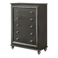 thumbnail image 2 of Bowery Hill 5 Drawer Chest in Metallic Gray, 2 of 3