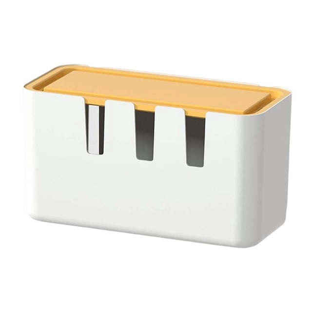 DOLITY Cable Cord Organizer Hider Insulated Desktop Wire Management Concealer for Power Tall White