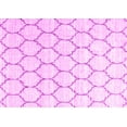 thumbnail image 1 of Ahgly Company Indoor Rectangle Trellis Pink Contemporary Area Rugs, 7' x 10', 1 of 4
