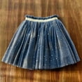 thumbnail image 5 of KAUOD Girls Pleated Sequins Tutu Skirts Cute Sparkle Tiered Tulle Princess Skirt Kids Toddler Birthday Party Short Dress, 5 of 7