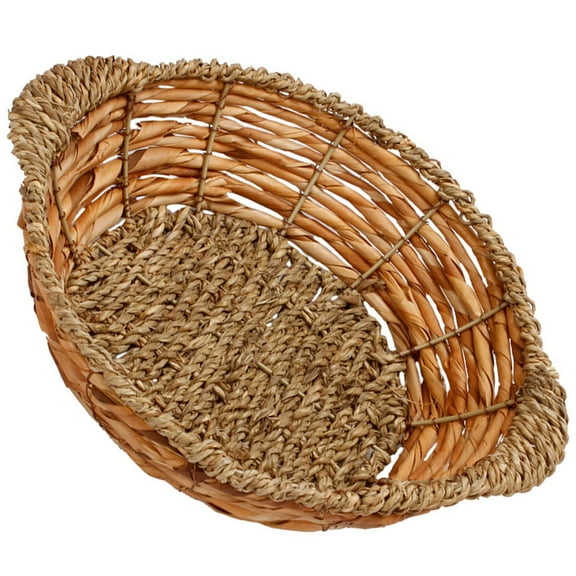 NIYANGLE 1Pack Heat Resistant Mat Wicker Casserole Pot Mat Simple and Practical 9.8x8.7in