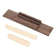 thumbnail image 1 of Miangastore Ukulele Bridge Set with Plastic Nut for Firm String Hold and Adjustable Saddle Assorted Color, 1 of 8