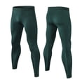 thumbnail image 4 of Fewfanhot Men's Basic Compression Long Johns, Soft Stretchy Base Layer Pants Comfortable Underwear for Winter Sports & Daily Use, Multi-Color, 4 of 8