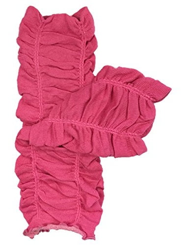 ALLYDREW Solid Baby Leg Warmer & Solid Toddler Leg Warmer for Boys & Girls, Scrunch Hot Pink