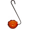 thumbnail image 1 of Erva JCPWH Hanging Glass Cup Feeder - Orange, 1 of 1