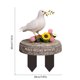 thumbnail image 3 of CaiYueKe Anti War Sign Peace Symbol Floor Decoration Yard Stake Garden Flag Protest Art Acrylic Signage Outdoor Memorial Event Display Unity Message Plaque Campaign Lawn Ornament, 3 of 7