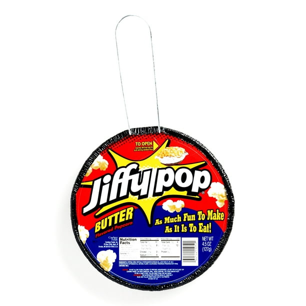 Jiffy Pop Butter Popcorn 4.5 oz each (1 Item Per Order)