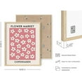 thumbnail image 3 of HAUS AND HUES Flower Market Poster, Flower Prints Wall Art, Danish Pastel Posters, Danish Pastel Wall Decor, Pastel Flowers Wall Poster, Flowers Wall Art, Flower (16" x 20" Framed Beige), 3 of 6