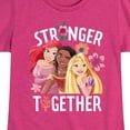thumbnail image 3 of Disney Princess - Stronger Together Group - Toddler And Youth Girls Short Sleeve Graphic T-Shirt, 3 of 5