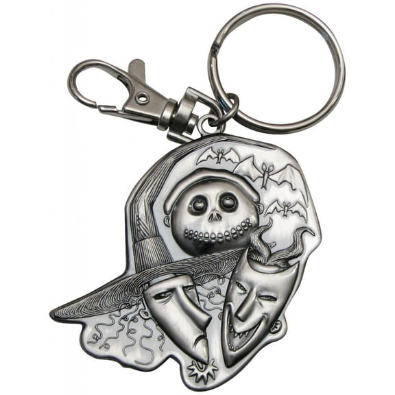 Nightmare Before Christmas Lock, Shock & Barrell Pewter Keychain
