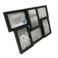 thumbnail image 4 of (2 pack) Mainstays – 4x6 Picture Frame – Black Gallery 6 Photo Linear Program Wall Photo Frame, 4 of 7