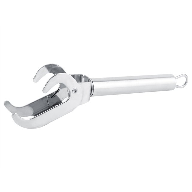 Cocina tazón de acero inoxidable olla sartén pinza Anti caliente Clip Anti escaldaduras placa Retriever