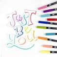 thumbnail image 2 of Tombow Dual Brush Pen Set, 10-Colors, Retro, 2 of 3