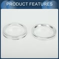 thumbnail image 5 of Unique Bargains Hub Centric Rings, 59.5mm ID to 73.1mm OD Vehicle Wheel Hubrings Aluminum Alloy, 4 Pcs, 5 of 6