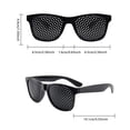 thumbnail image 3 of Full Frame Pinhole Correction Glasses for Training and Improvement with Durable Design, 3 of 7