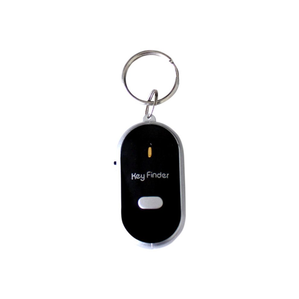 Smart Anti-lost Key Finder Whistle Sensor Keychain Tracker LED