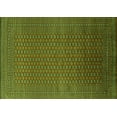 thumbnail image 1 of Ahgly Company Indoor Rectangle Oriental Green Industrial Area Rugs, 8' x 10', 1 of 4